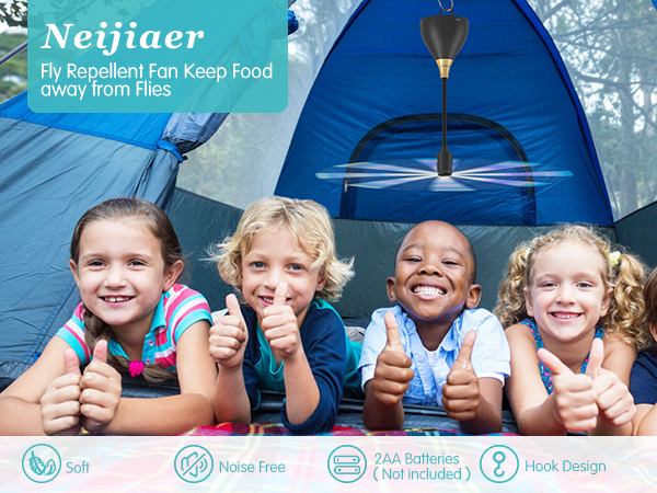 Neijiaer Fly Fans for Tables