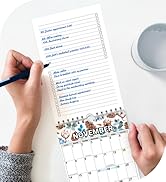 CRANBURY Small Notepad Calendar 2026-2027, July 2026 to December 2027