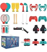 Switch Sports Accessories - CODOGOY 23 in 1 Switch Sports Accessories Bundle for Nintendo Switch ...