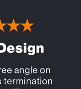 Everest Media Solutions 45° Angled CAT6 Keystone Jack in Blue - Slim Profile RJ45 Ethernet Connec...