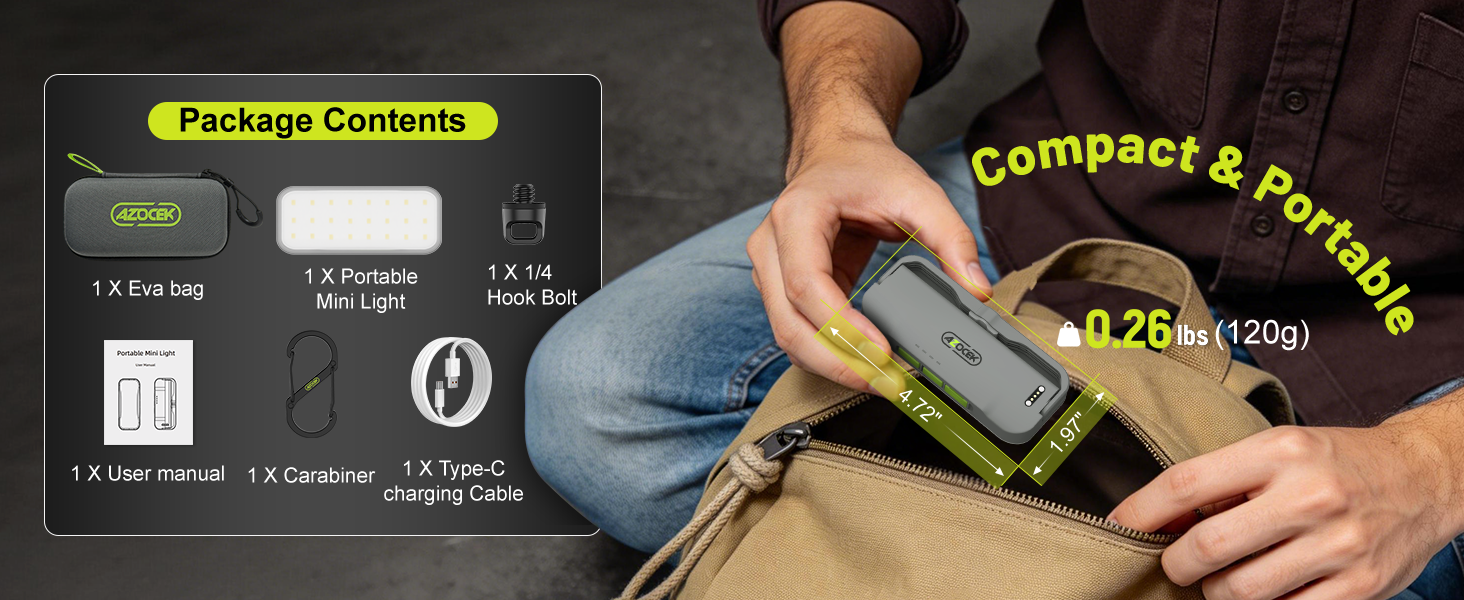 Portable Rechargeable LED Work Light