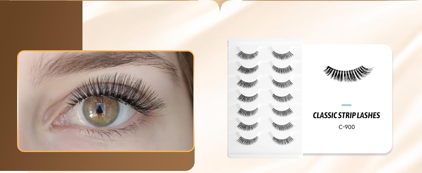 GAQQI False Eyelashes