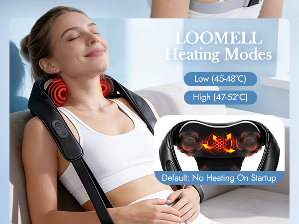 Heating Modes: Low (45-48°C) | High (47-52°C)