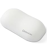 UnivoColors Design-Wave Wrist Rest, Artificial Sheepskin+Memory Foam+Ergonomic+Anti-Slip Gel, Res...