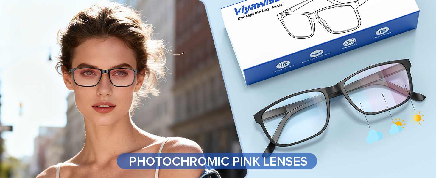 Blue light blocking glasses