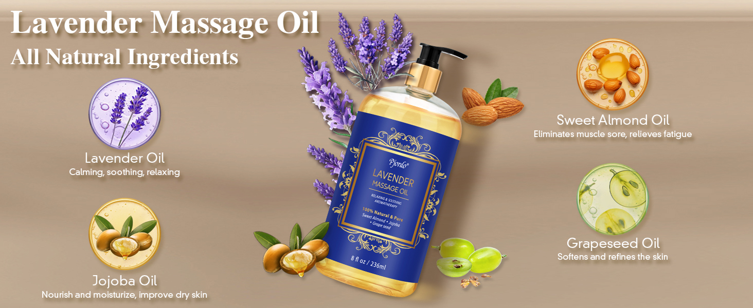 lavender massage oil