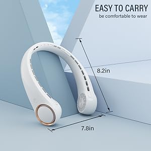 battery power neck fan