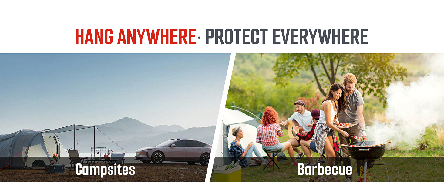 Hang Anywhere · Protect Everywhere