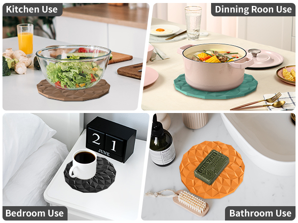Silicone Trivet Mats