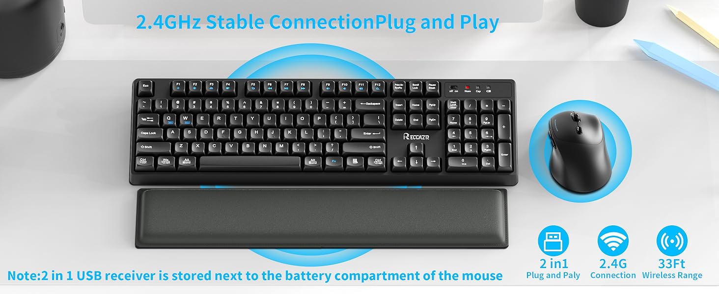 GK50 wireless keyboard and mouse 4
