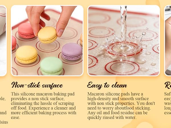 Macaron Silicone Baking Mats