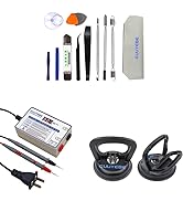 TV Replacement Parts Tools Kit with Heavy Duty Suction Cup and LED Tester and Trim Removal Tool