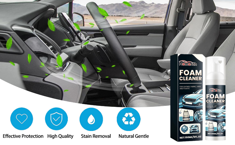 Multi-purpose foam cleaner