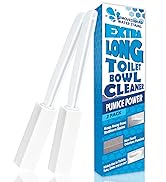 [2Pack] Pumice Stone Toilet Bowl Cleaner with Handle