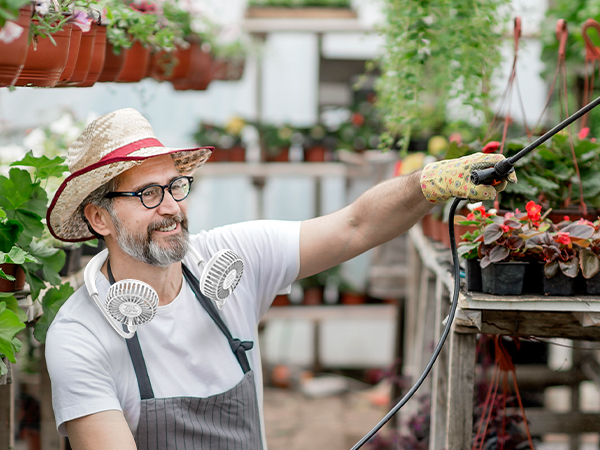 personal fans for yard work