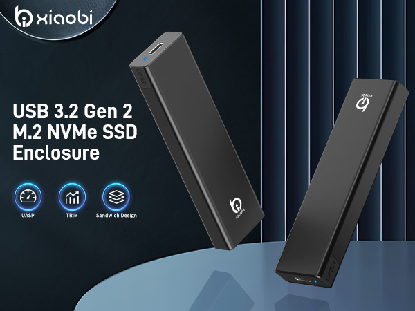 usb c nvme enclosure m.2 ssd enclosure usb c
