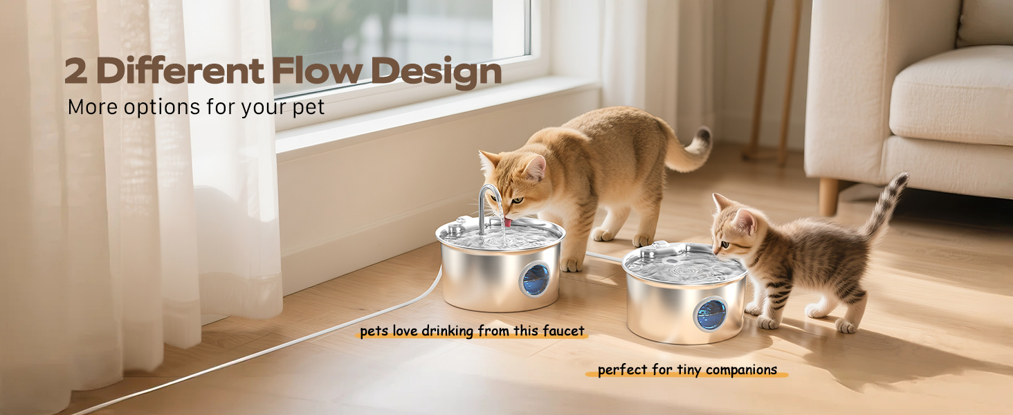 automatic water dispenser for cats, cat drinking fountains, pet water fountain for cats, cat water