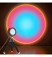 YouOKLight Sunset lamp, Tripod Rainbow Projector lamp, 10W LED Sunset lamp Projector 360 Degree R...