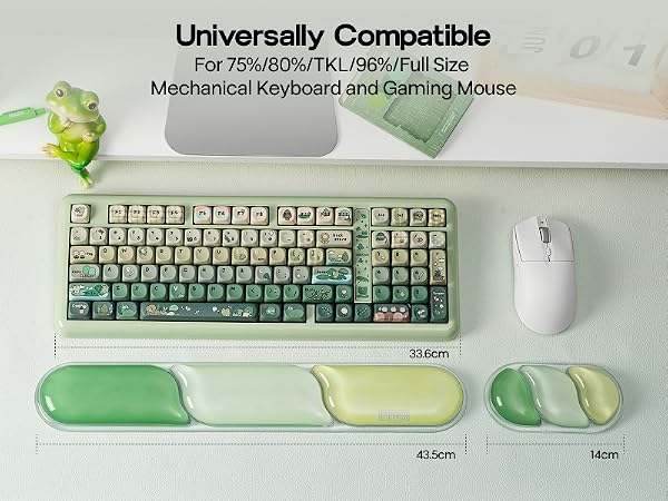 EPOMAKER CloudGel Wrist Rest for Keyboard and Mouse