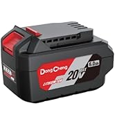 Dong Cheng 20V MAX Battery, Lithium-Ion 6.0Ah Battery Pack, FFBL2060