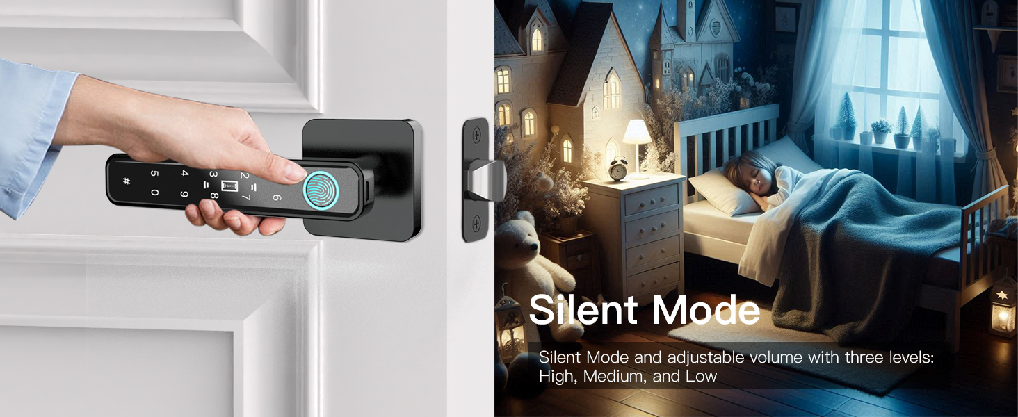 door knob smart lock