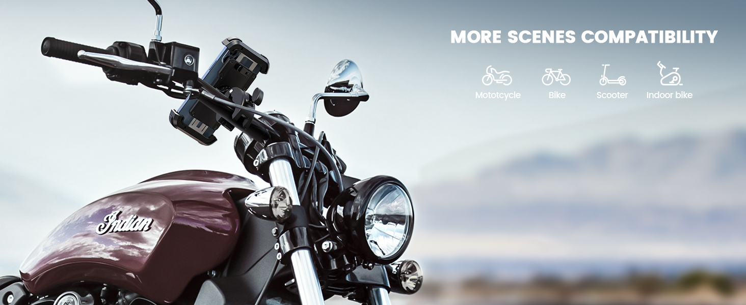 motorcycle phone mount