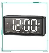 Wooden Digital Alarm Clock