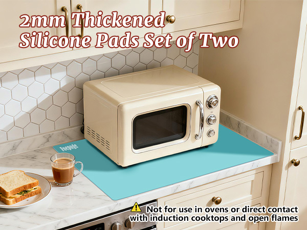 2mm Thickened Silicone Pads Set of Two