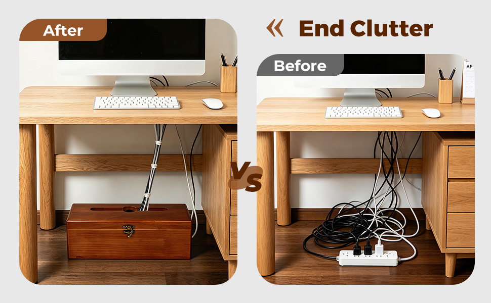 Cable Management Box with Latch