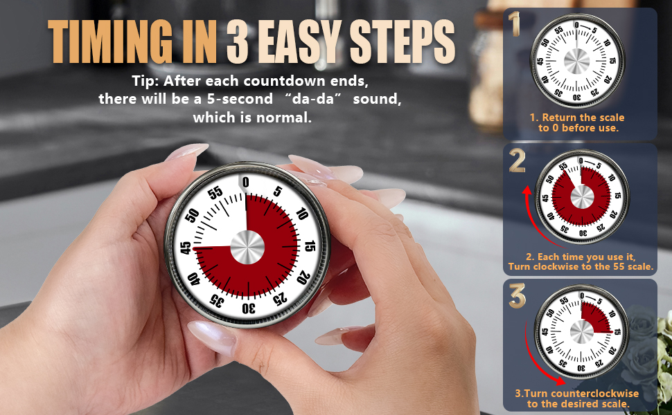 magnetic timer