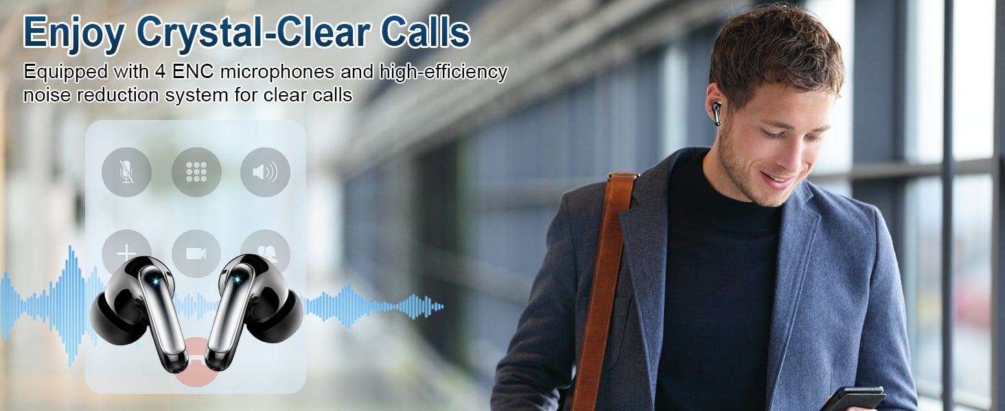 Wireless Earbuds Bluetooth 