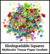 colorful confetti, red and white confetti, black confetti paper