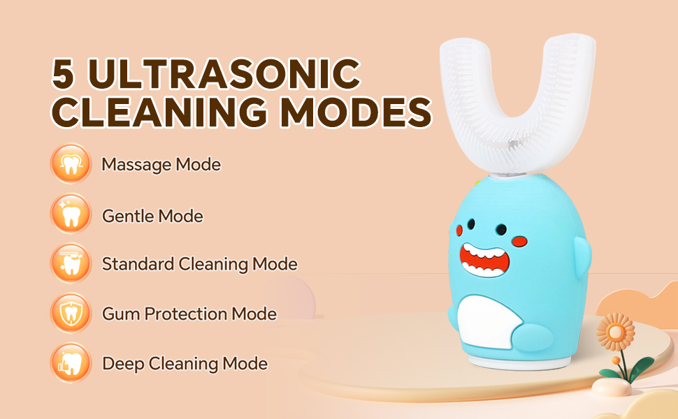 Kids Sonic Electric Toothbrush