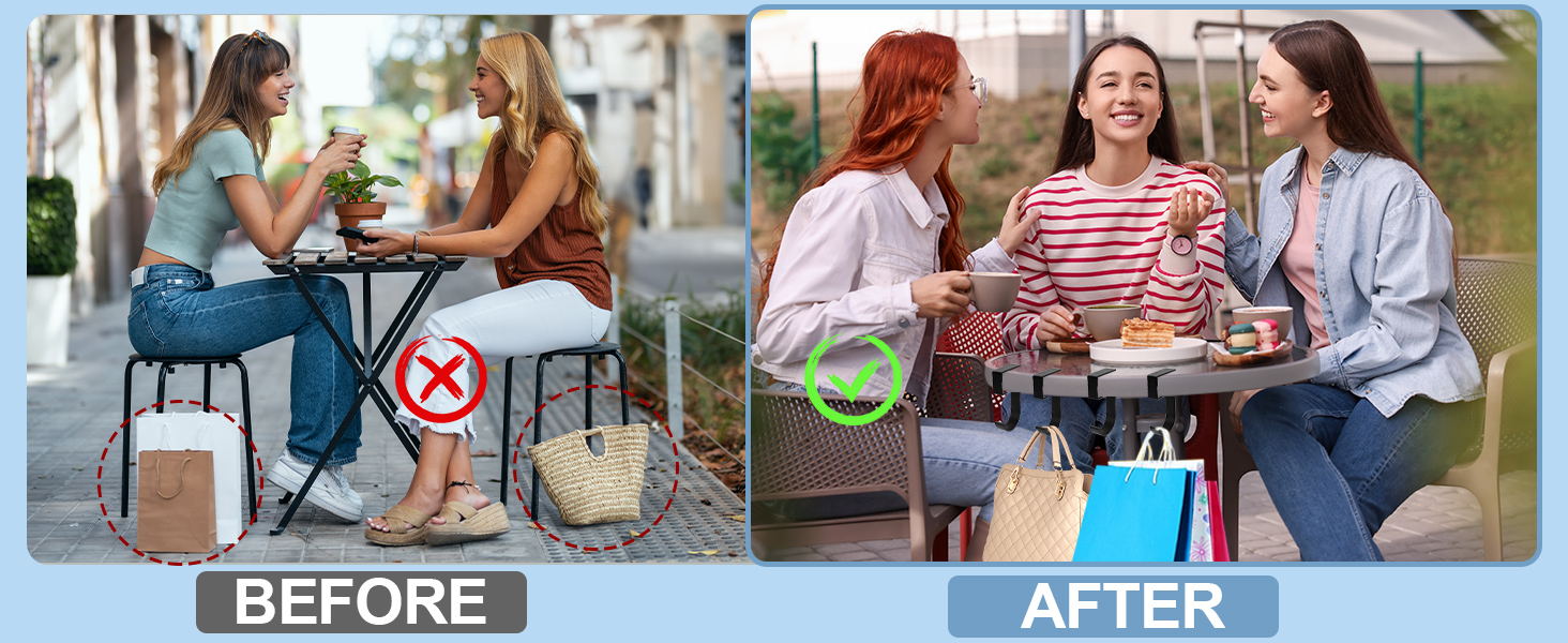 purse table hook