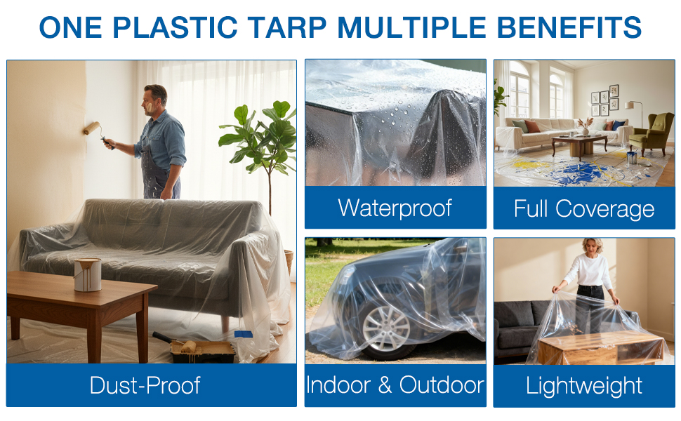 plastic covering