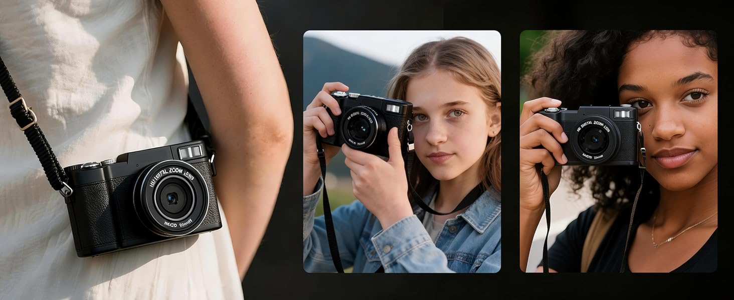 youtube camera for vlogging birthday gift christmas gift