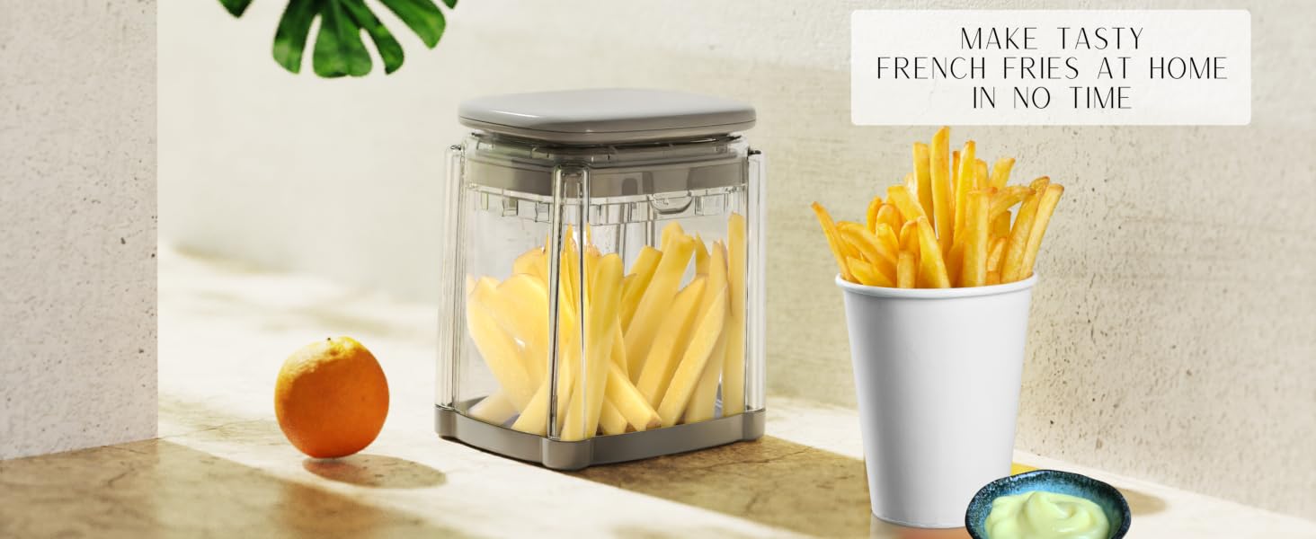 Brieftons PerfectCut vegitable cutter makes professional looking, tasty French fries at home