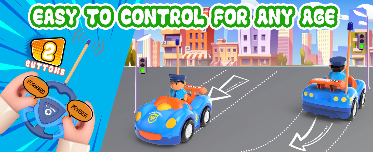 toddler remote control cars ages 2-4