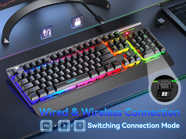 wireless gaming keyboard
