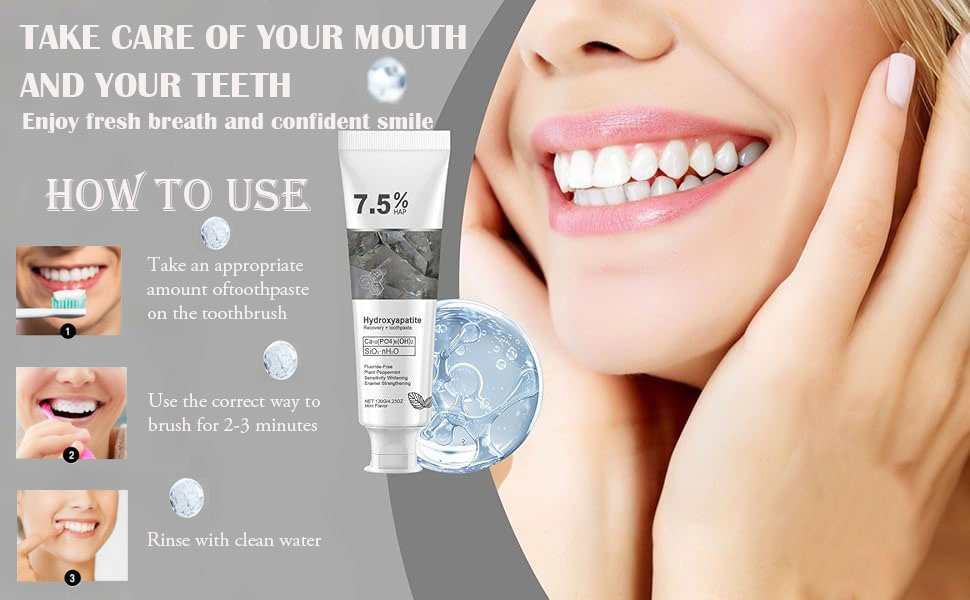 Hydroxyapatite Toothpaste