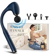 FVZ Massage Gun with Upgraded Extension Handle, 10MM Massage Gun Deep Tissue, Back Massager, Musc...