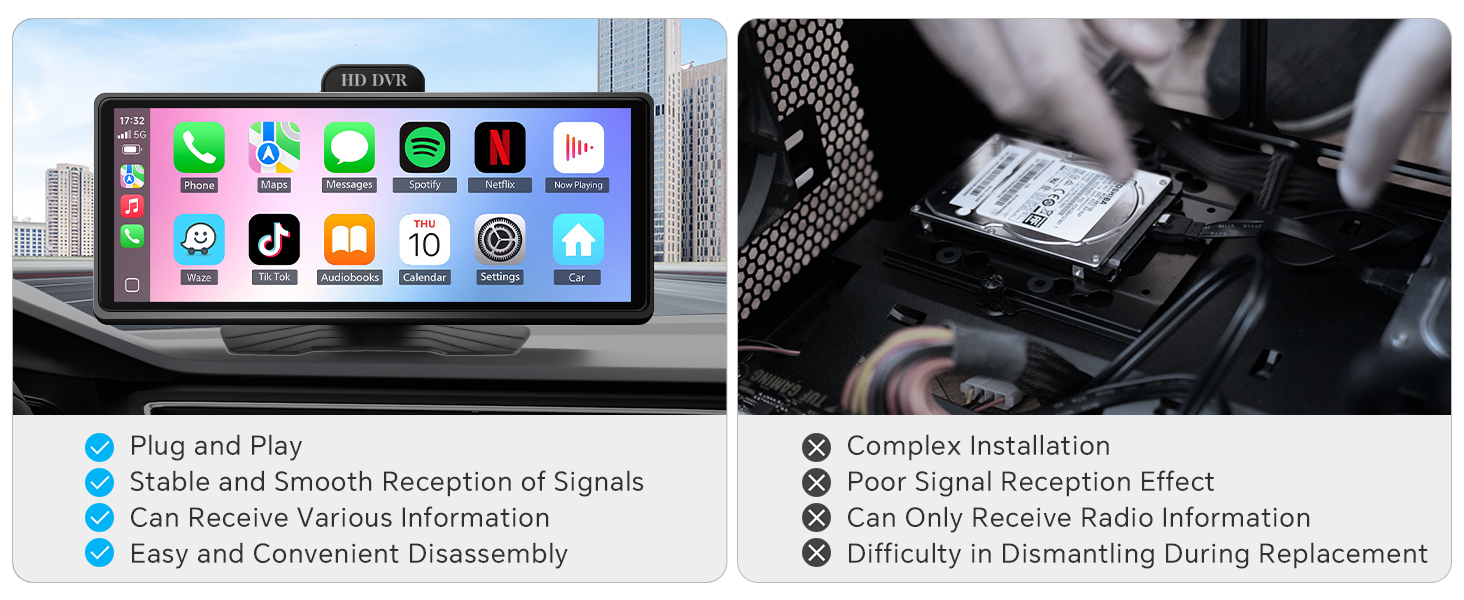 carplay screen for car