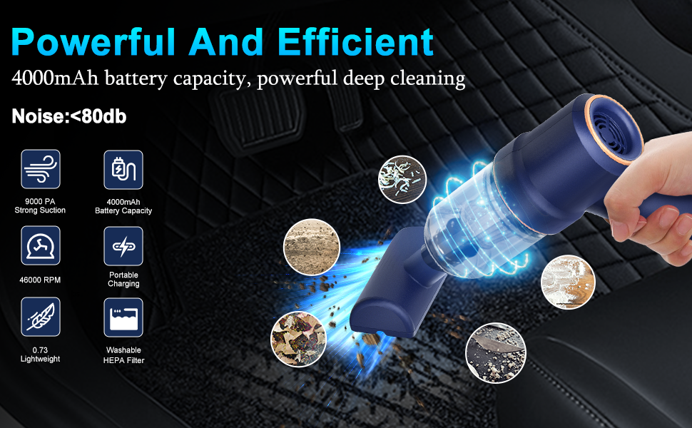 powerful vacuum cleaner