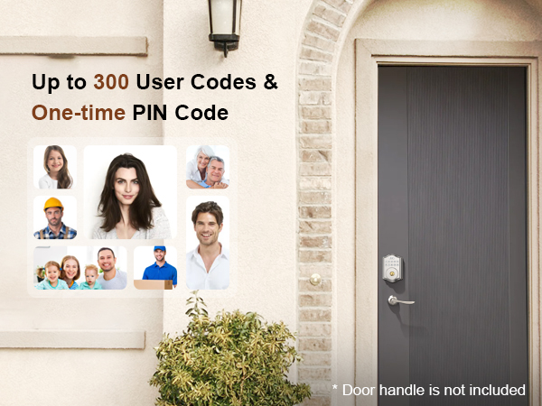 keyless door entry lock