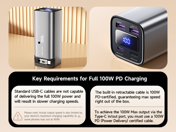 portable charger power bank 20000mAh