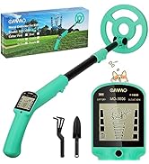 OMMO Metal Detector, Adjustable 27.5”-37.8” Metal Detector for Kids with Intuitive LCD Display, L...
