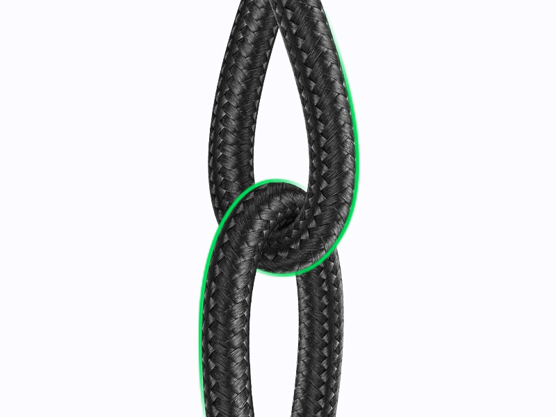 nylon braided