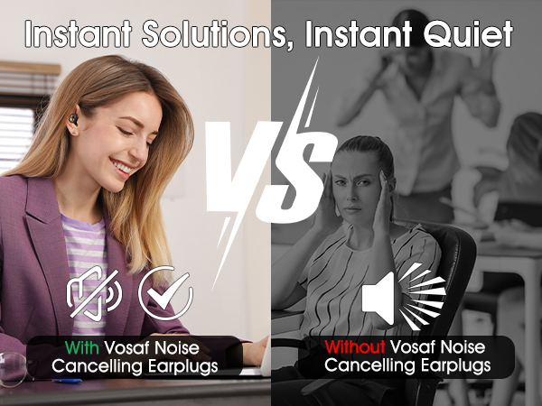 Vosaf Noise Cancelling Ear Plugs