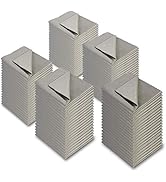 AAwipes Eyeglasses Cleaning Cloth Glasses Cloths Bulk 100 Pack (5.5"x5.5", Light Gray, No Logo) f...