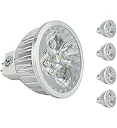 CTKcom LED Bulbs MR16 110V~120V (4 Pack), 5W GU5.3 Base LED Spotlight Equal to 50W Halogen Bulbs ...